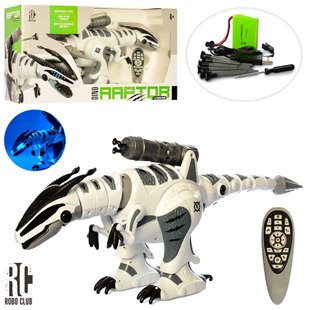 Динозавр на радіокеруванні Dino Raptor (M 5474+) Робот динозавр реагує на дотик, USB зарядне