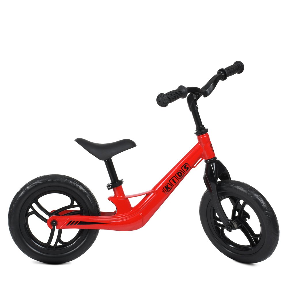 Велобег детский с магниевой рамой и колесами 12" PROFI KIDS (LMG1249-3) колеса EVA, сидение улучшенного типа