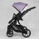 Детская коляска 2 в 1 Expander DEXO D-21044 цвет Pink, водоотталкивающая ткань + эко-кожа