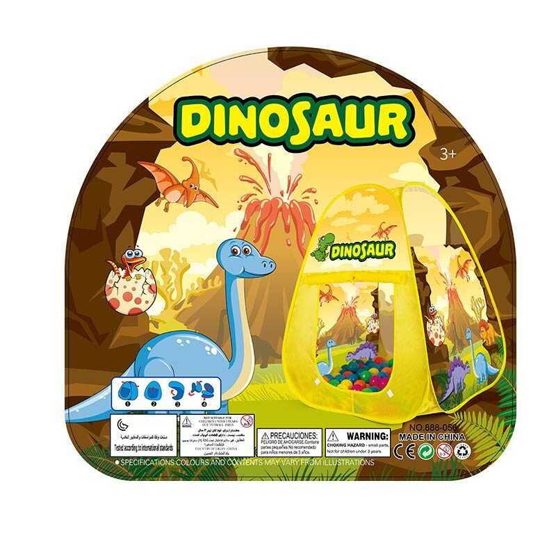 Детская палатка Динозавры (888-056) 70х70х95 см