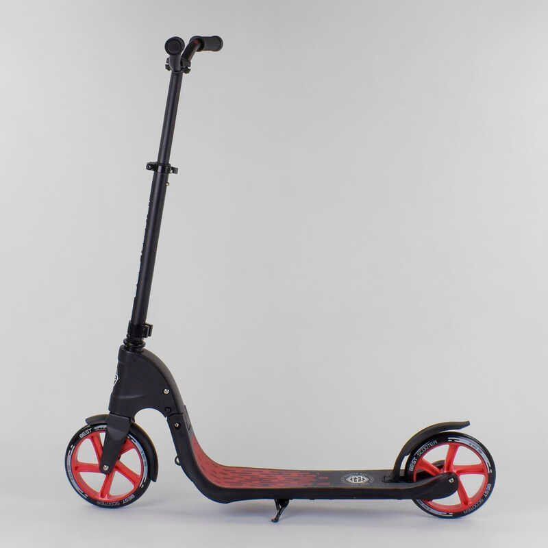Самокат двоколісний з широким велосипедним кермом (18424) "Best Scooter" колеса PU - 20 см