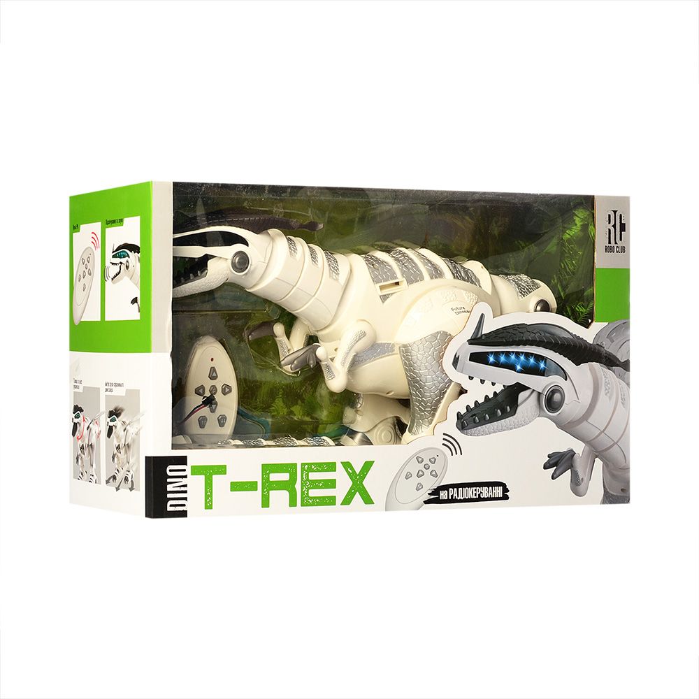 Динозавр на радіокеруванні T-Rex зі звуковими та світловими ефектами (M 5476+)