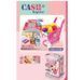 Касовий апарат з підсвічуванням та звуками (CF 8206) мелодії, англійська мова, продукти, візок