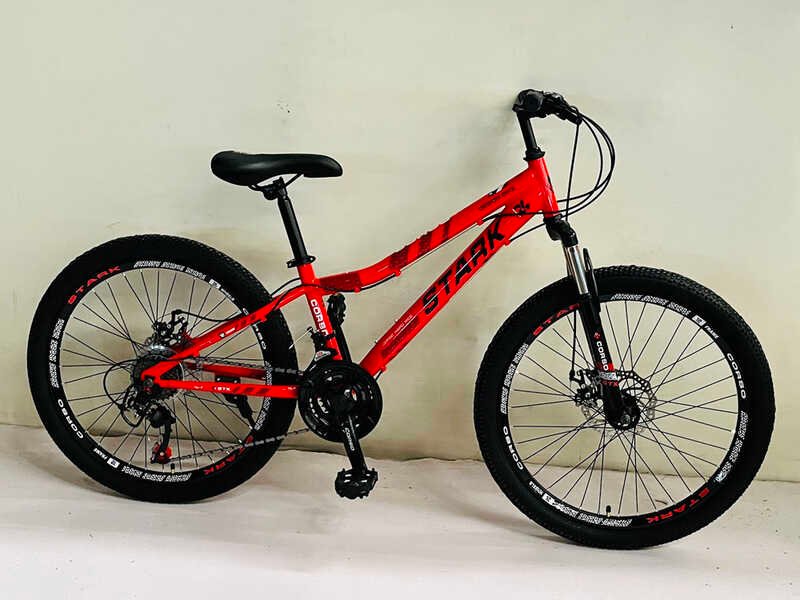 Велосипед Спортивний Corso «STARK» 24" дюйми SK - 24619 (1) рама сталева 12", 21 швидкість SAIGUAN, зібраний на 75