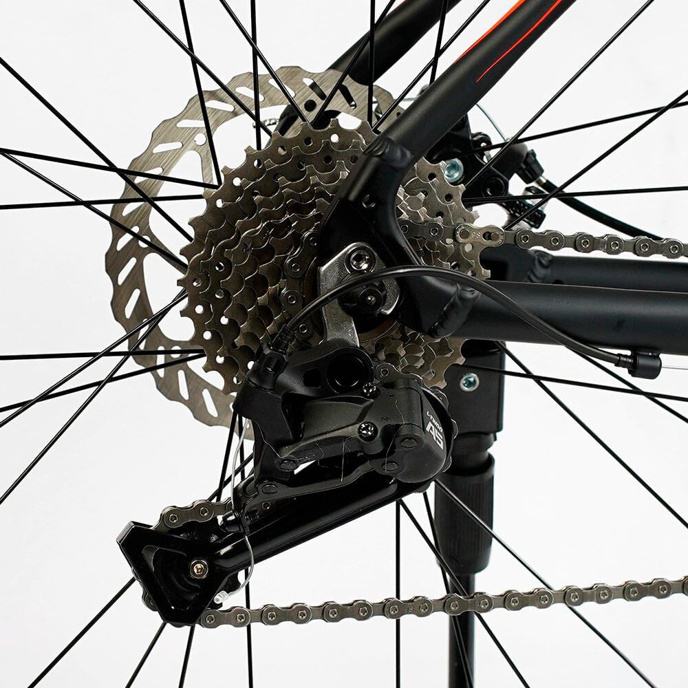 Велосипед Спортивний Corso "Kingston" 29" (KN-29195) рама алюмінієва 19" обладнання L-TWOO 27 швидкостей, зібраний на 75
