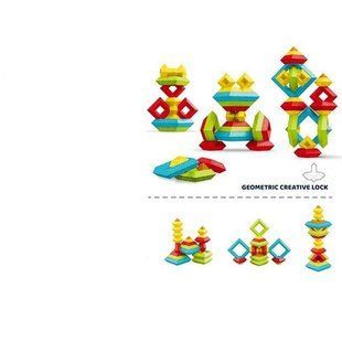 Конструктор 188-625 A (18) 30 елементів, геометричні фігури, в пакеті