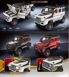Джип RS-21650 (36) "Авто Експерт", 3 види, металопластик, масштаб 1:22, світло, звук, інерція, відчиняються двері, багажник та капот, в коробці, МІКС