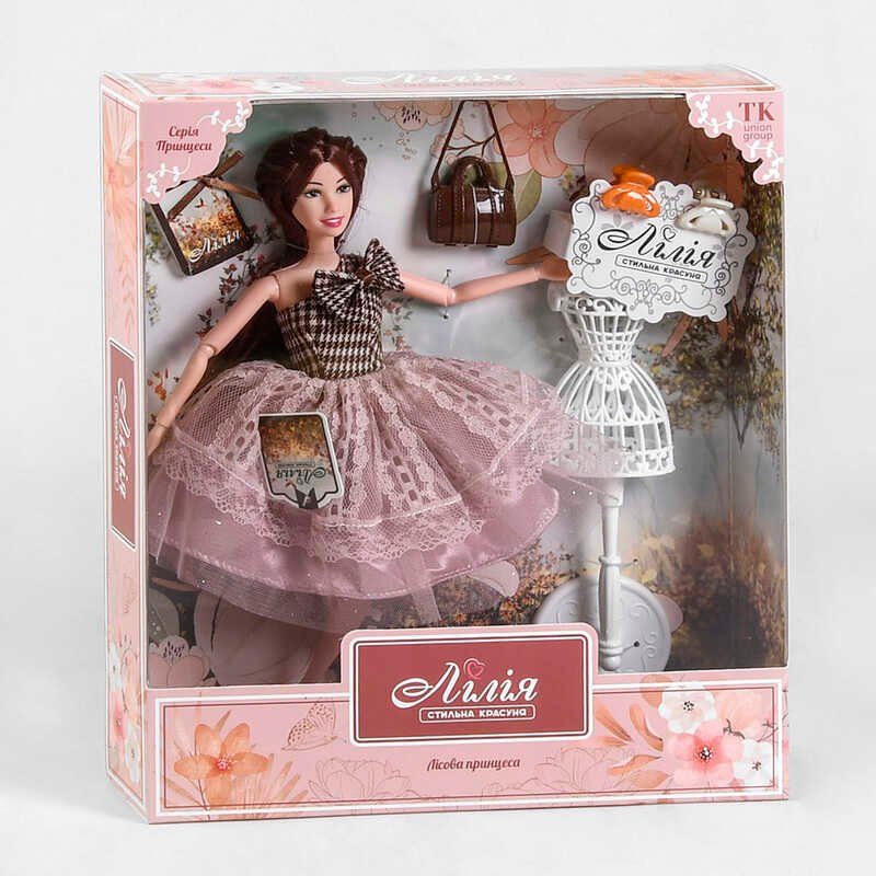 Кукла Лилия ТК - 13336 (48/2) "TK Group", "Лесная принцесса", аксессуары, в коробке