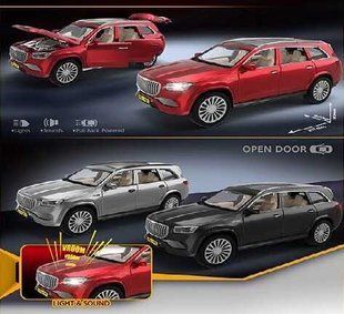 Джип RS-64921 (36) "Авто Експерт", 3 види, металопластик, масштаб 1:22, світло, звук, інерція, відчиняються двері, багажник та капот, в коробці, МІКС