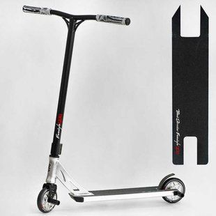 Самокат трюковий N- 31020 "Best Scooter" "Freestyle", HIC-система, ПЕГИ, алюмінієвий диск та дека, колеса PU, d=120мм, ширина керма 58 см