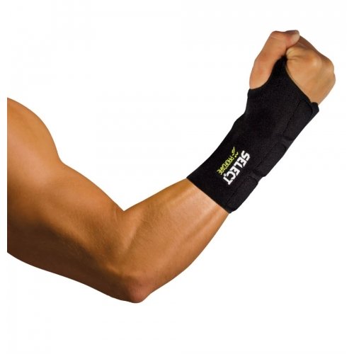 Напульсник SELECT 6701 Wrist support right (228) чорн/зел, XS/S