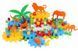 Игрушка "Конструктор" 3763 (5) "Technok Toys" 118 деталей, фигурки животных, в коробке