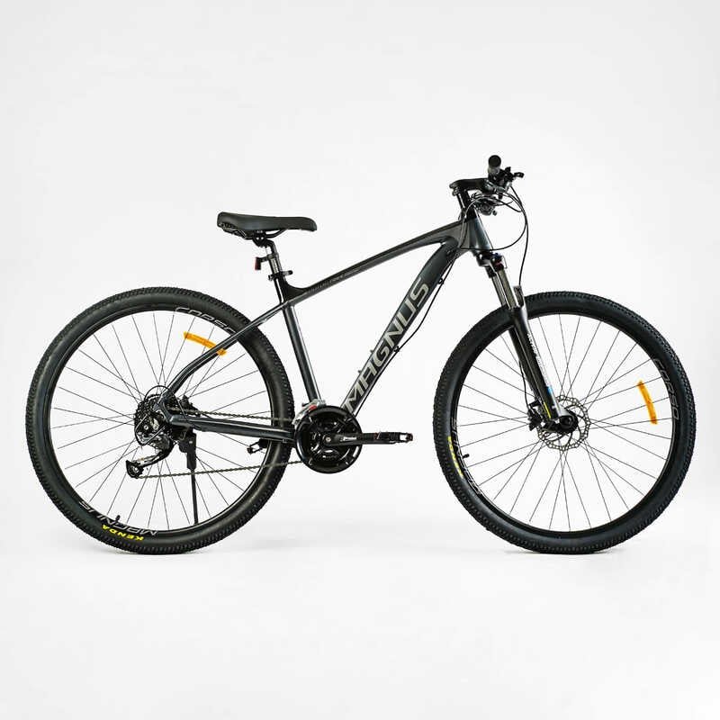 Велосипед Спортивний Corso «MAGNUS» 29" дюймів MG-30059 (1) рама алюмінієва 19``, обладнання Shimano 27 швидкостей, зібран на 75