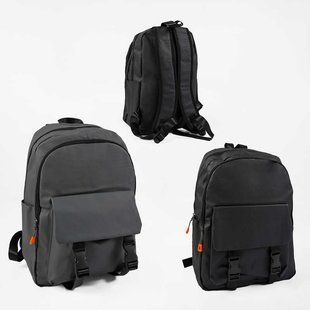 Рюкзак C 72922 (40) 2 кольори, розміри: 29х14х40 см, 2 відділення, 3 кишені, на блискавці, в пакеті