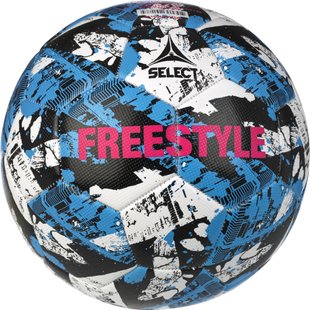 М'яч для фрістайлу SELECT Freestyle v23 White-Blue (090) біл/синій, 4,5