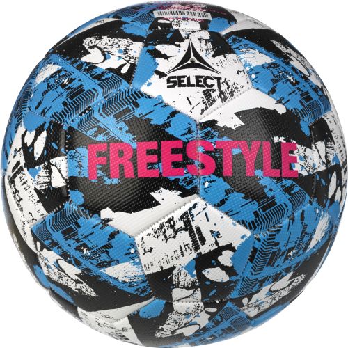 Мяч для фристайла SELECT Freestyle v23 White- Blue (090) бел/синий, 4,5, 4.5