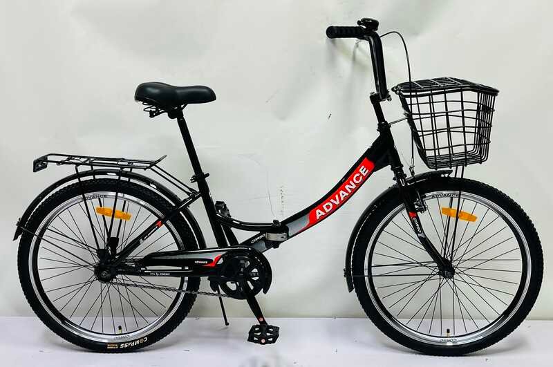 Велосипед складний Corso 24`` Advance (AD-24400) одношвидкісний, складна сталева рама 14``