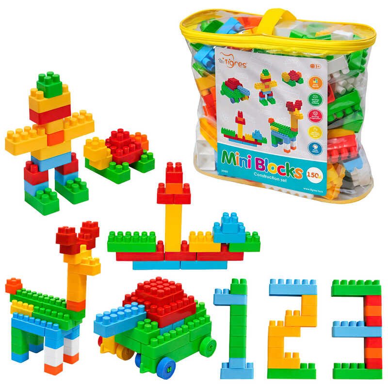 Конструктор "Mini Blocks" 150 эл. 39983 (6) "Тигрес"