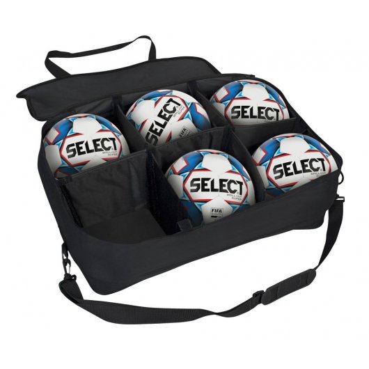 Сумка для м'ячів SELECT Match ball bag (010) чорний, 40 L