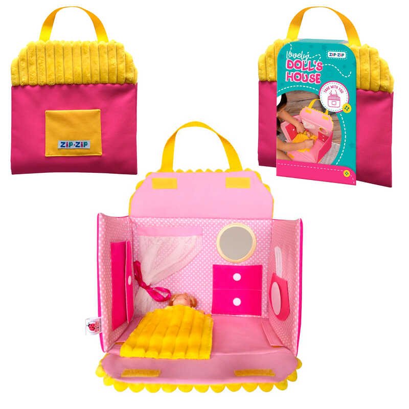 Текстильный домик для куклы RZ5001-01 (8) "Vladi Toys"