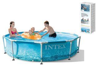 Бассейн каркасный Intex (28206 NP) круглый, диаметр 305см, высота 76см, объем 4485л, в коробке