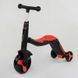 Самокат детский 3в1 JT 28288 Best Scooter, самокат-велобег-велосипед, свет