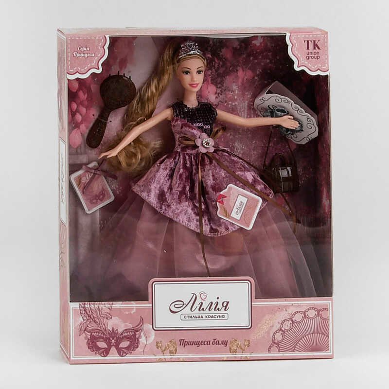 Кукла Лилия ТК - 13488 (48/2) “TK Group”, “Принцесса бала”, аксессуары, в коробке