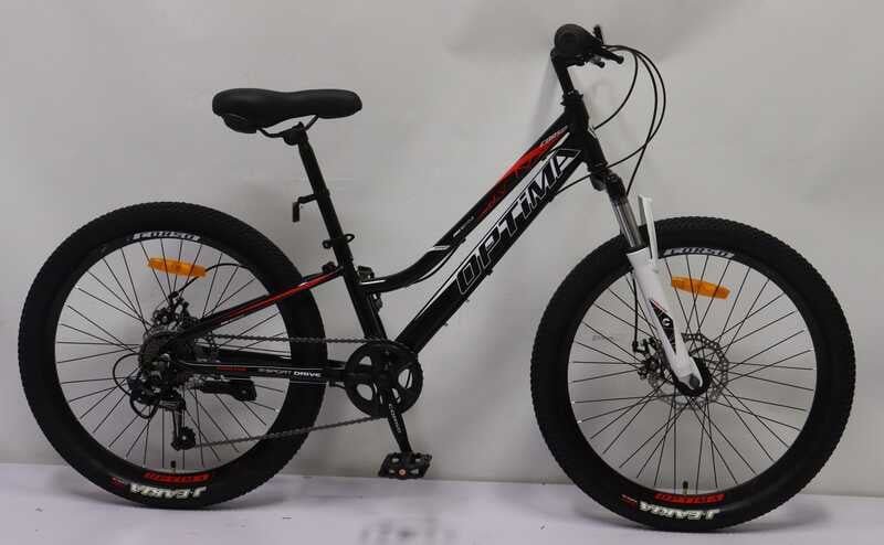 Спортивный велосипед Corso «OPTIMA» 24" дюйма (TM-24811) рама алюминиевая 11", оборудование Shimano 7 скоростей