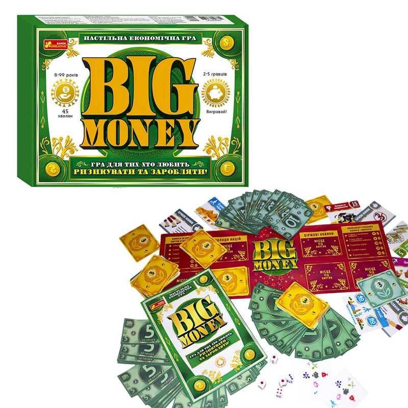 Настільна економічна гра "Big Money" 12120143У (14) "Ранок"