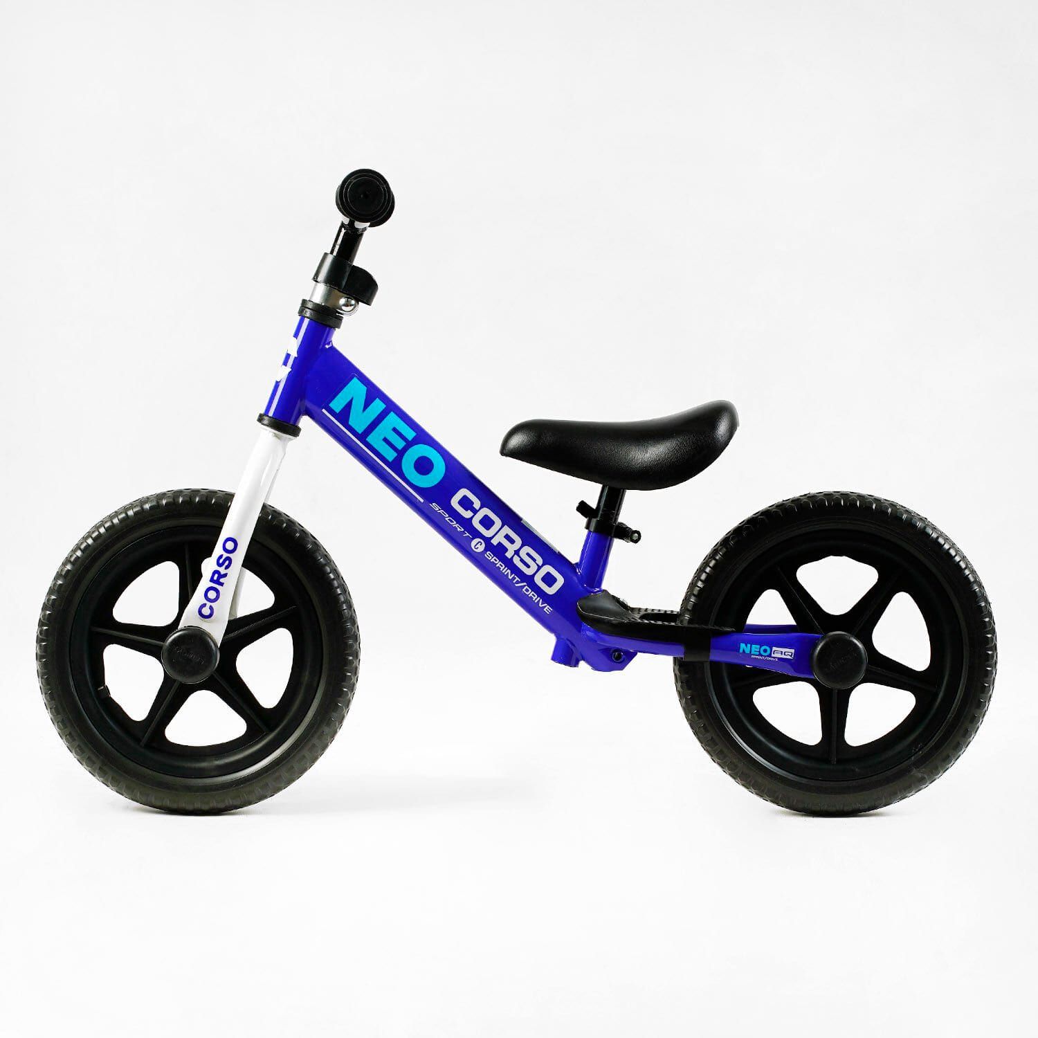 Велобіг з підставкою для ніг "CORSO NEO" (EN-25540) сталева рама, колесо 12" EVA (ПІНА)
