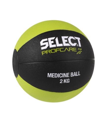М’яч медичний SELECT Medicine ball (011) чорн/салатовий, 2кг